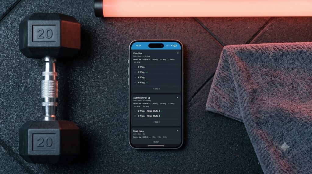 Strongletic App - Progression